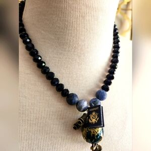 🌏 "See the World" Handcrafted Necklace 🌏 - One of a Kind